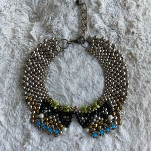 Anthropologie Bib Collar Necklace